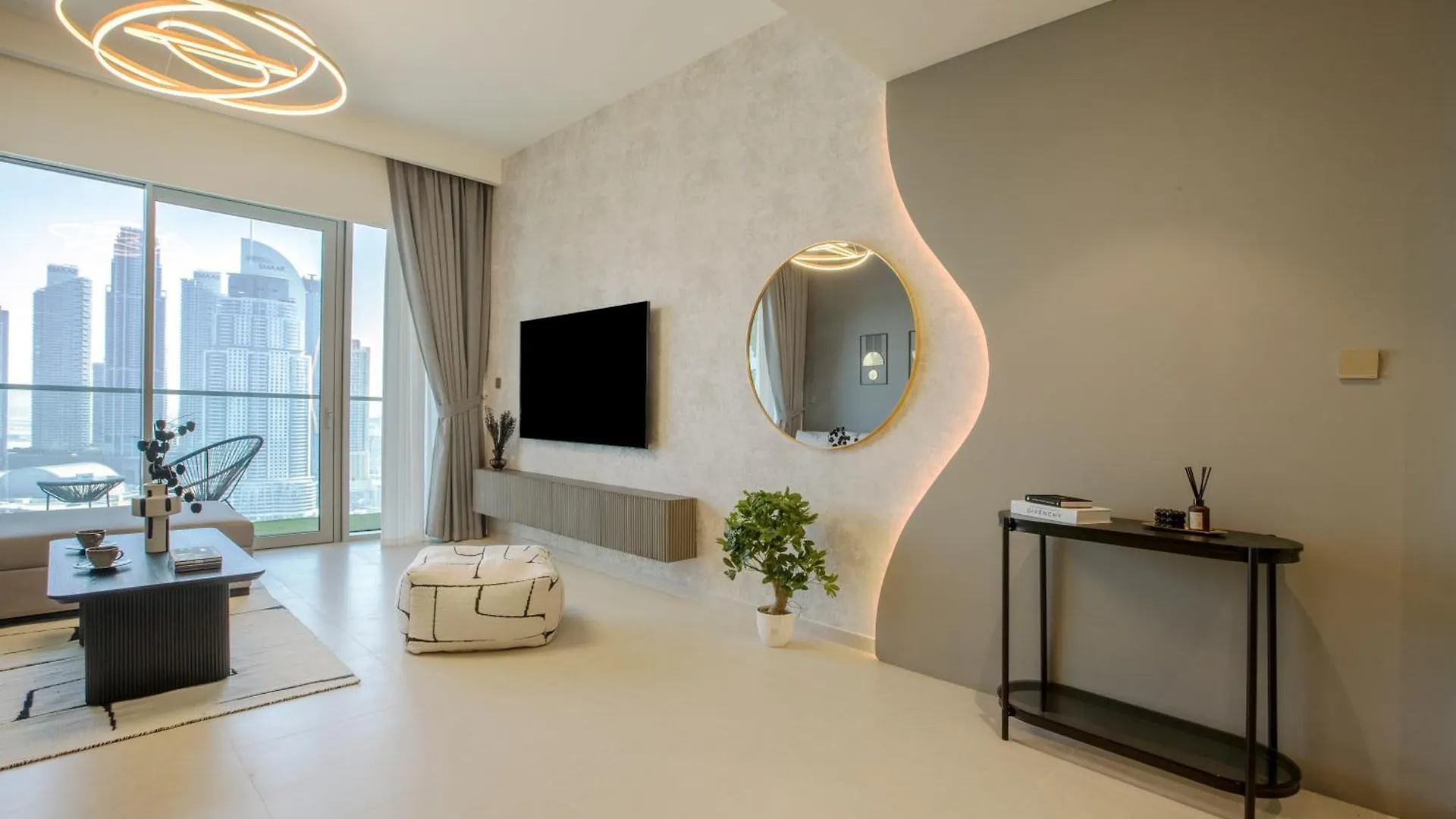 Full Burj Khalifa And Fountains Views Apartment Dubai